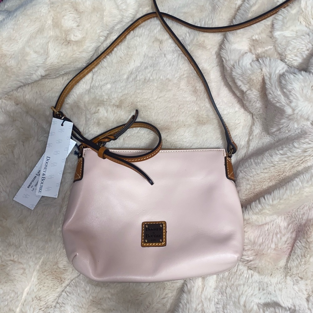 Dooney & Bourke Leather Crossbody Pouchette